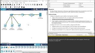 451 Packet Tracer  Inter Vlan Routing Challenge  desafío de routing entre VLAN [upl. by Prudi21]