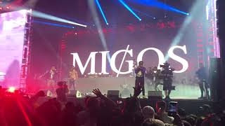 Migos w Cardi B and Nicki Minaj  Motorsport live at Rolling Loud [upl. by Tyoh]