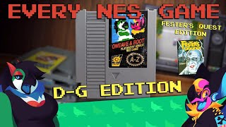 FESTERS QUEST EDITION also dizzy  Qweave  EVERY NES GAME EVER AD EDITION [upl. by Esoryram]