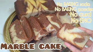 Marble cake recipi cake without baking soda baking powder nocurdcake marblecake cake [upl. by Eibrab]