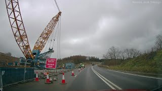 A465 Dualling Hirwaun to Dowlais Top Mid March update Wales UK [upl. by Burne159]