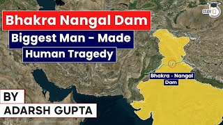 Bhakra Nangal Dam one of earliest dams built in post Independence India Dark side of Bhakra Nangal [upl. by Anitnamaid]