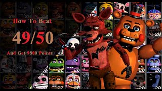 How to Beat 4920 And Get 9800 Points  Ultimate Custom Night [upl. by Morita]