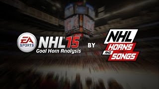 Are The NHL 15 Goal Horns Accurate NHL 15 Goal Horn Analysis [upl. by Cut]