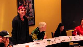 Readthrough Degrassi cast discover the finales big surprise [upl. by Vinita144]