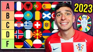 Grading EVERY European National Team in 2023 [upl. by Bore]