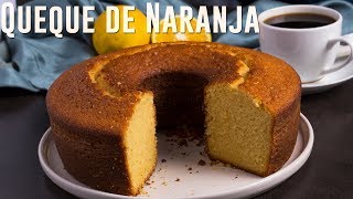 COMO PREPARAR QUEQUE KEKE DE NARANJA ESPONJOSO FÁCIL Y RÁPIDO  RECETA DE ACOMERPE [upl. by Koren]