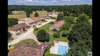 Manoir entouré de 44ha 30 min Au Sud de Bergerac  Monpazier [upl. by Melissa799]