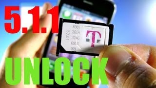 How To Unlock iPhone 3Gs 511 for Tmobile amp Jailbreak Untethered  Redsn0w 0914b1 [upl. by Nomyad]