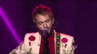 Paul McDonald  Rocket Man  American Idol Top 11 2nd Week  033011 [upl. by Nellda]