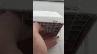 Cleaning a Dryer Ventsatisfying dryer shortvideo shorts almetaldryervent diy [upl. by Alyk371]