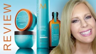 My Moroccanoil Obsession  Product Review [upl. by Ahsinaw713]