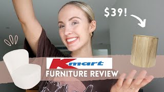 KMART FURNITURE REVIEW  MUST HAVES  Boucle Chair [upl. by Adaval]