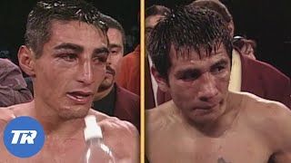 Erik Morales vs Marco Antonio Barrera 1  HISPANIC HERITAGE MONTH FREE FIGHT [upl. by Garett494]