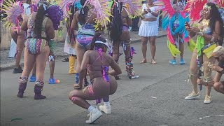 StThomas Carnival 2023 adult parade [upl. by Nhguavahs746]