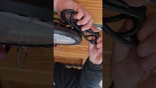 High Bay Lighting Upgrade shorts shop barn howto upgrade diy tools [upl. by Roxi19]