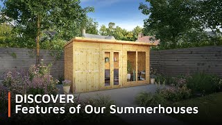 DISCOVER  Features of our Summerhouses [upl. by Kiernan515]