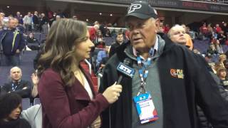 Gene Keady Talks MichiganPurdue Game [upl. by Ayanet646]