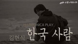 한국 사람  김현식 다이아토닉 하모니카 연주 Diatonic Harmonica Covered by SY [upl. by Loresz655]