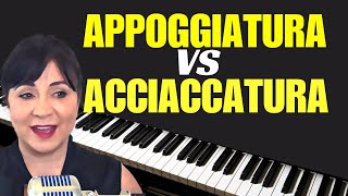 Appoggiatura vs Acciaccatura On The Piano [upl. by Alekat]