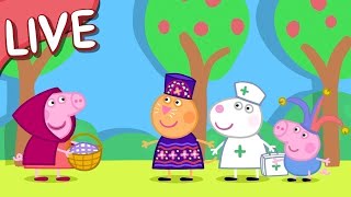 Peppa Pig Full Episodes 🔴 LIVE Full Episodes STREAMING NOW 🎭 Kids Videos 💕 [upl. by Aicitel111]