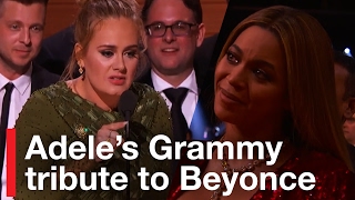 Adeles Grammy Tribute to Beyonce [upl. by Luciano]