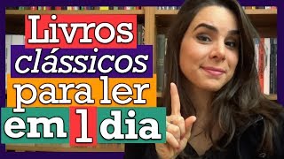 14 LIVROS CLÁSSICOS PARA LER EM 1 DIA [upl. by Ecertal]