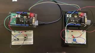 CAN BUS Network using Arduino and CAN BUS Shield [upl. by Kcirdot]