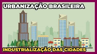 Geografia 6°ANO  Urbanização brasileira Industrialização das cidades êxodo Rural [upl. by Laddie912]