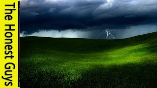 1 HOUR of RAIN and THUNDER  Fall Asleep  Relaxing Ambient Audio [upl. by Nessa]