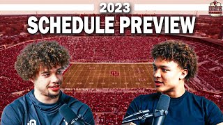 OU Football Players Break Down The 2023 Schedule  Red Dirt Rambles Podcast [upl. by Aznarepse]