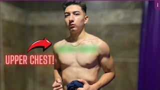 The FASTEST Way To Build Your UPPER CHEST [upl. by Mehcanem]