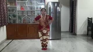 Mohanakalyani tillana Cover SongKeshav Ram Bharatanatyam Classical dance [upl. by Ver]