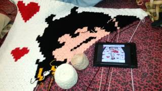 Betty Boop 007 C2C blanket for my aunt [upl. by Acinorev]