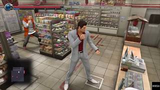 Yakuza Kiwami 2  Microwave Heat Action [upl. by Araic266]