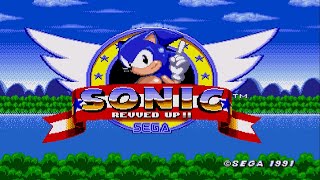 KCs Sonic 1 Revamped Revved Up  Playthrough 1080p60fps [upl. by Leehar]