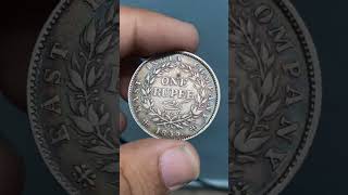 WILLIAM IIII Silver Rupee EAST INDIA COMPANY [upl. by Kaitlynn]