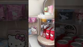 Restocking Mini Fridge Sanrio Edition hellokitty [upl. by Serrano]