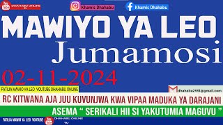 MAWIO 02112024 RC KITWANA AJA JUU KWA KUVUNJIWA VIPAA VYA MADUKA YA DARAJANI ASEMA SERIKALI HII SI [upl. by Naam]