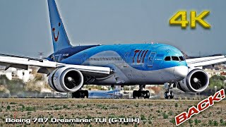 Boeing 787 Dreamliner TUI G TUIH Heavies Back to ALC [upl. by Enilrad]