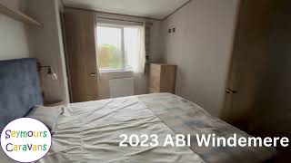 2023 ABI Windermere 40x13 Brand New Caravan For Sale  Royal Oak Showground Skegness Walking Tour [upl. by Rockwood614]