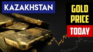 Today Gold Price in KAZAKHSTAN  24K amp 22K 21K 18K Carat Gold Rate in KAZAKHSTANI TENGE KZT [upl. by Radburn455]