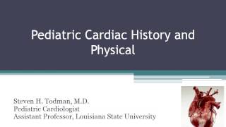 History and physical in pediatric cardiology [upl. by Jarid671]