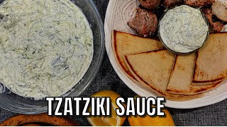 Easy Greek Tzatziki Sauce [upl. by Nylavad393]