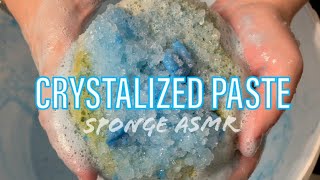 💙 Crystallized Foca Paste 💙 ASMR sponge squeezing 🧽 [upl. by Allehc]