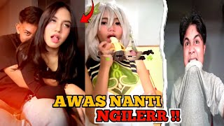 GW TAU ISI PIKIRAN KALIAN SEMUA🍌💦‼️ reaction meme meresahkan reaction tiktok viralvideo memes [upl. by Carhart]