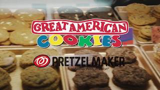 Great American Cookies amp Pretzelmaker Commercial Series [upl. by Mosera488]