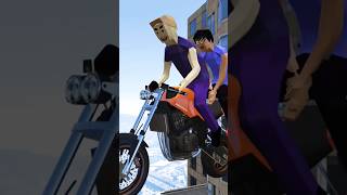 Richie and Jack Is Fearless but Careless 😆  Dude Theft Wars  Gta5 [upl. by Bertine914]