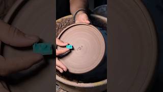 Stamping tip 💡 pottery ceramics [upl. by Muraida]