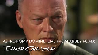 David Gilmour  Astronomy Domine Live From Abbey Road [upl. by Jessey]